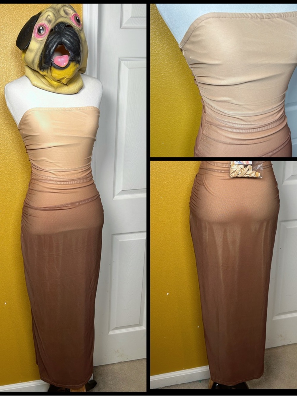 Baddie, PRETTY GARDEN ombré dress!!
